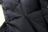 Blaue Polyesterjacke
