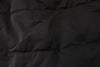 Blaue Polyesterjacke