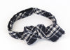 Blue Wool Bowtie