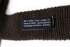 Brown Wool Tie