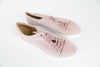 Pink Suede Trainers