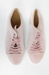 Pink Suede Trainers