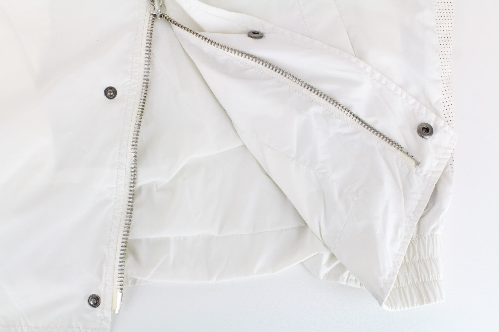 RICHMOND Men Jacket 50 Off-White Lightweight Long Sleeved Zipped