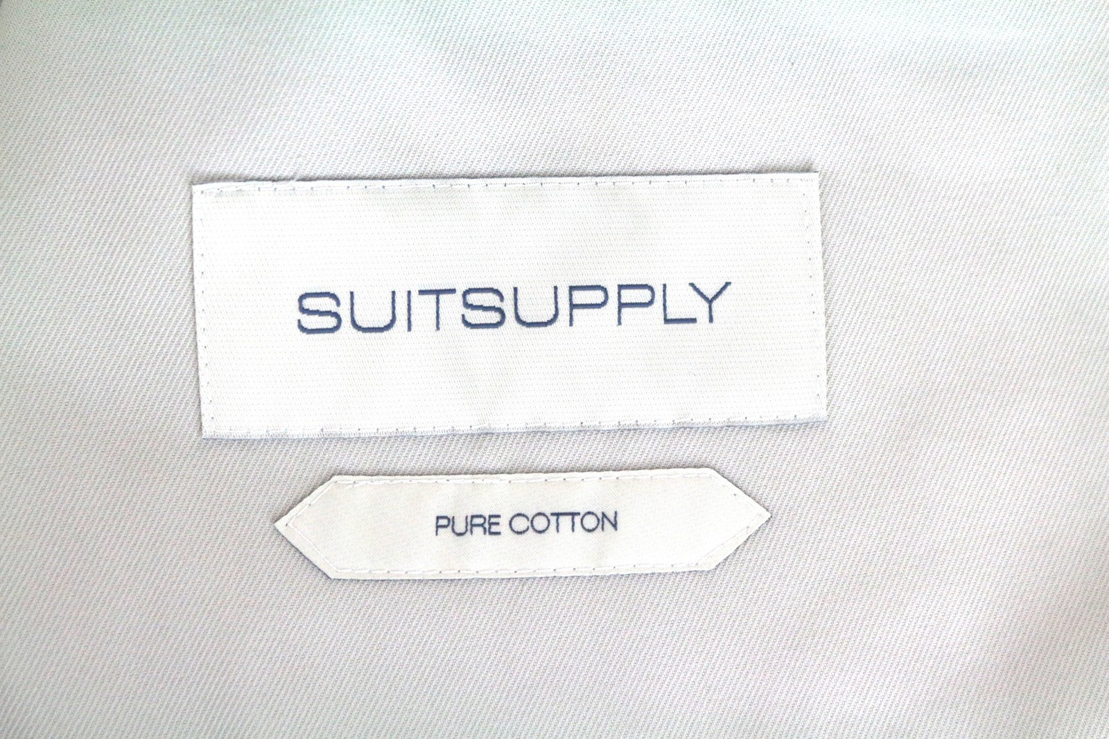 SUITSUPPLY Havana Men Suit UK36R Ecru Slim Jetted Cotton 2 Pc Classic Dress