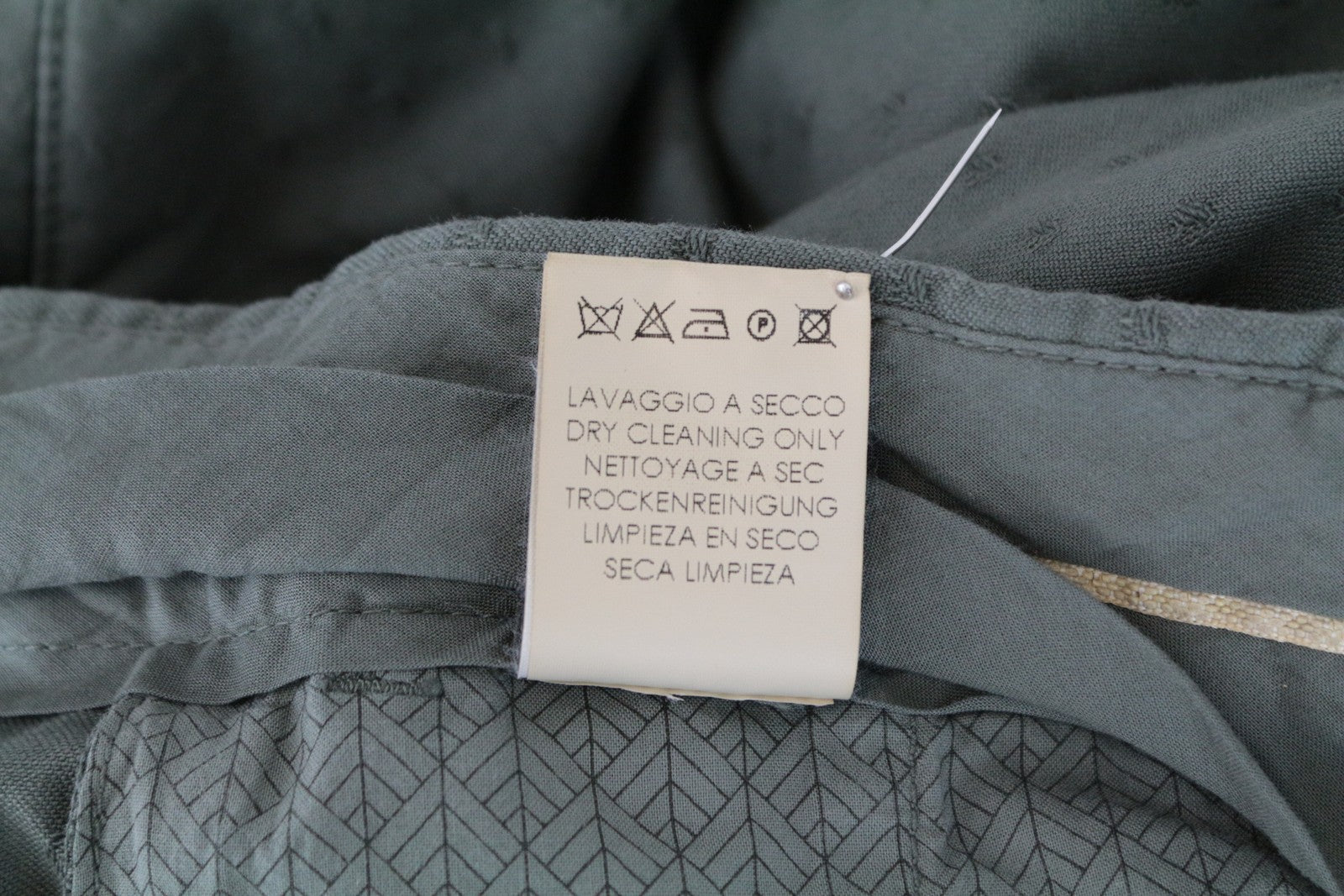 SCOTCH & SODA Atelier Men Trousers ~W35/L30 Green Skinny Fit Patterned Cargo