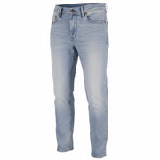 DIESEL Tepphar Men Jeans W29/L30 Blue Whiskers Faded Distress Slim Carrot Fit
