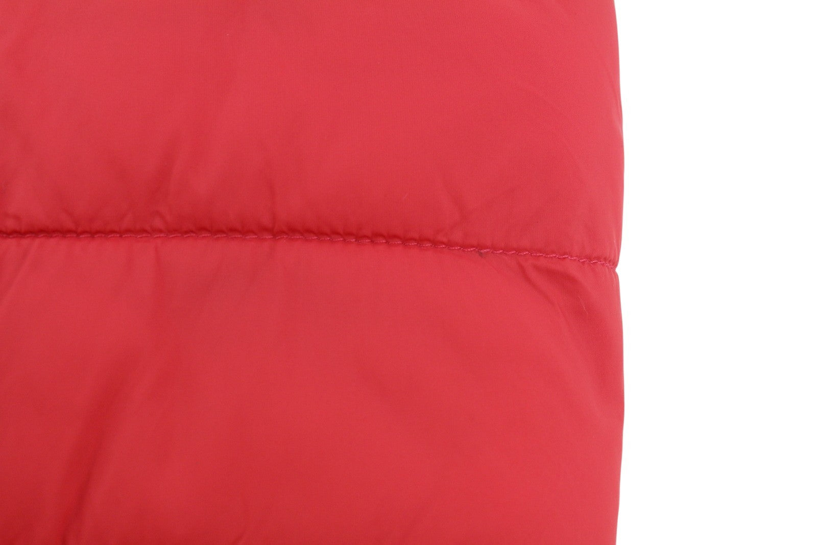 BARBOUR Bernera Quilt Women Jacket EU42 XL Red Fibre Down Filled Full Zip