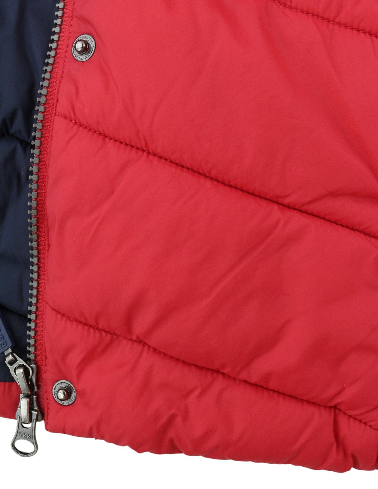 BARBOUR Bernera Quilt Women Jacket EU42 XL Red Fibre Down Filled Full Zip