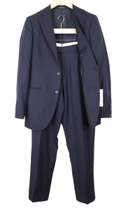 SUITSUPPLY La Spalla Men Suit UK36R Wool Single-Breasted Formal Blue 2 Piece