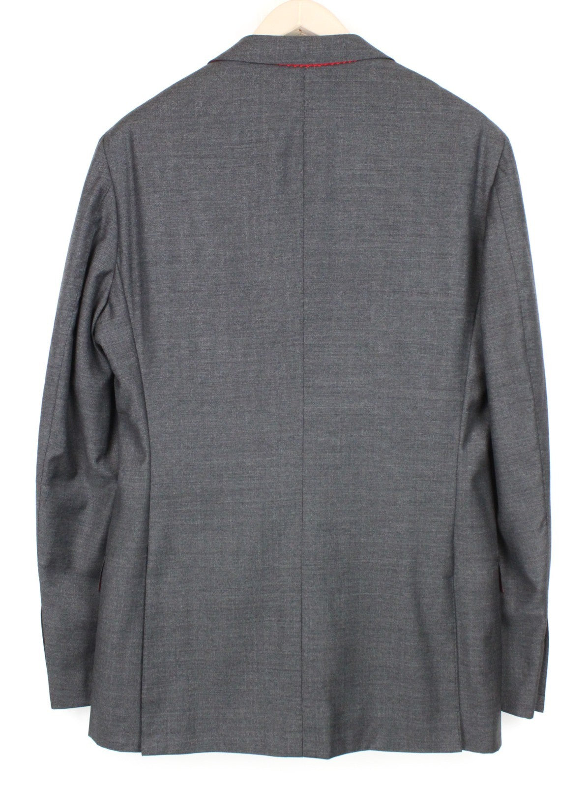 SUITSUPPLY Sienna Men Blazer UK40L Grey Birdseye Check Melange Formal Pure Wool