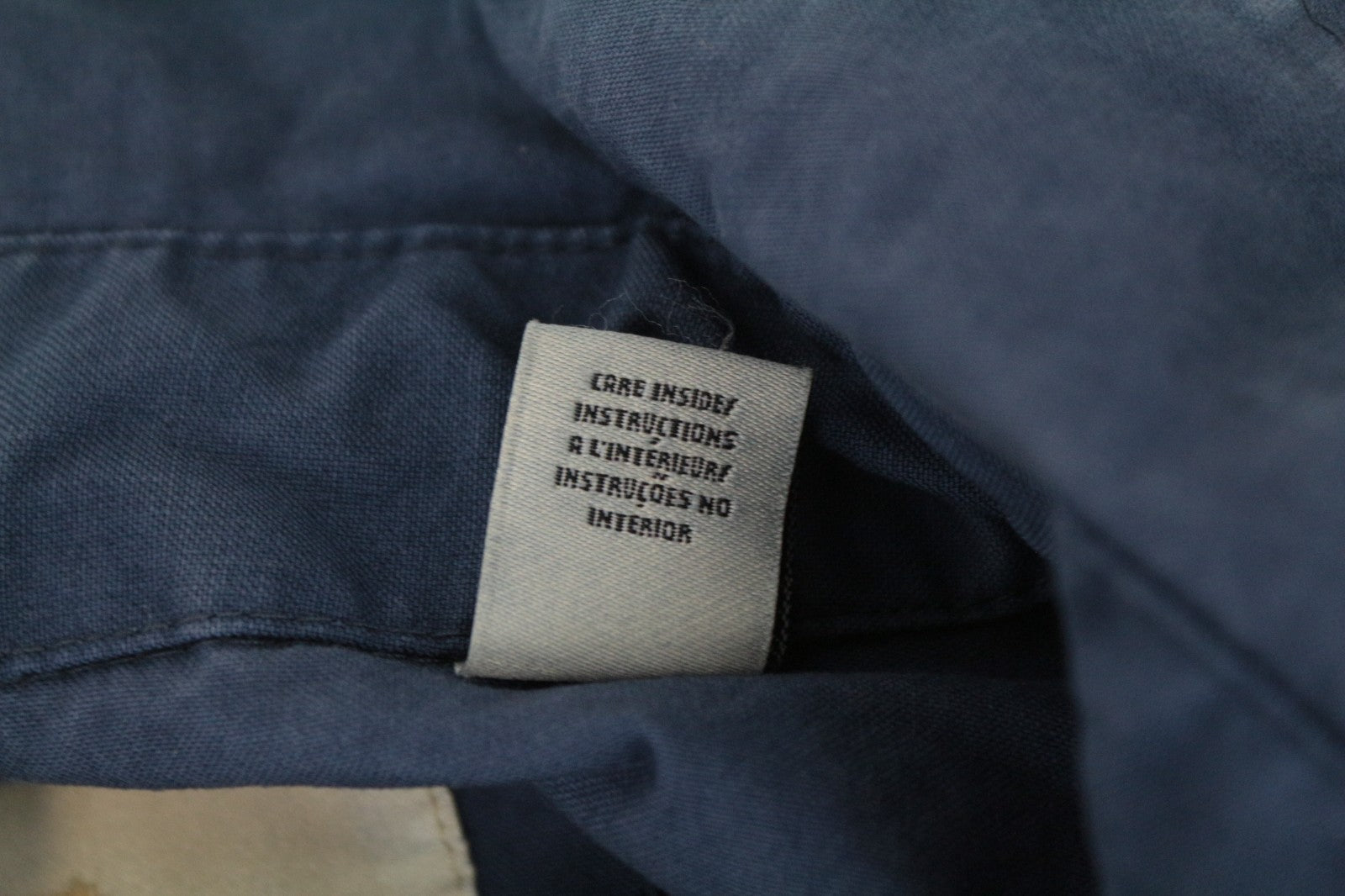 SCOTCH & SODA Men Jacket M Two-Tone Blue Camo Melange Pure Cotton RRP169