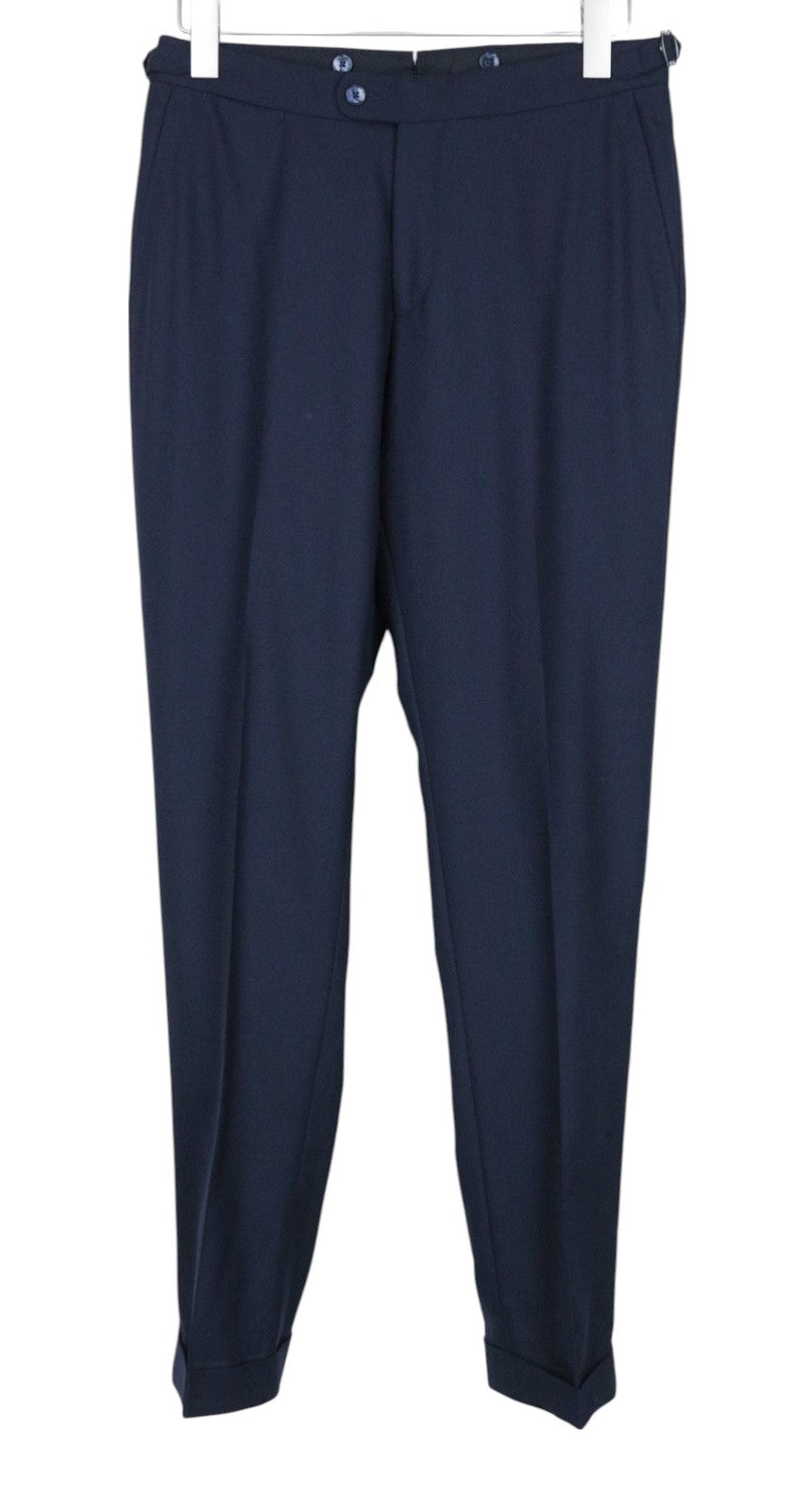 SUITSUPPLY La Spalla Men Suit UK36R Slim 2-Piece Blue Formal Pure Wool Classic