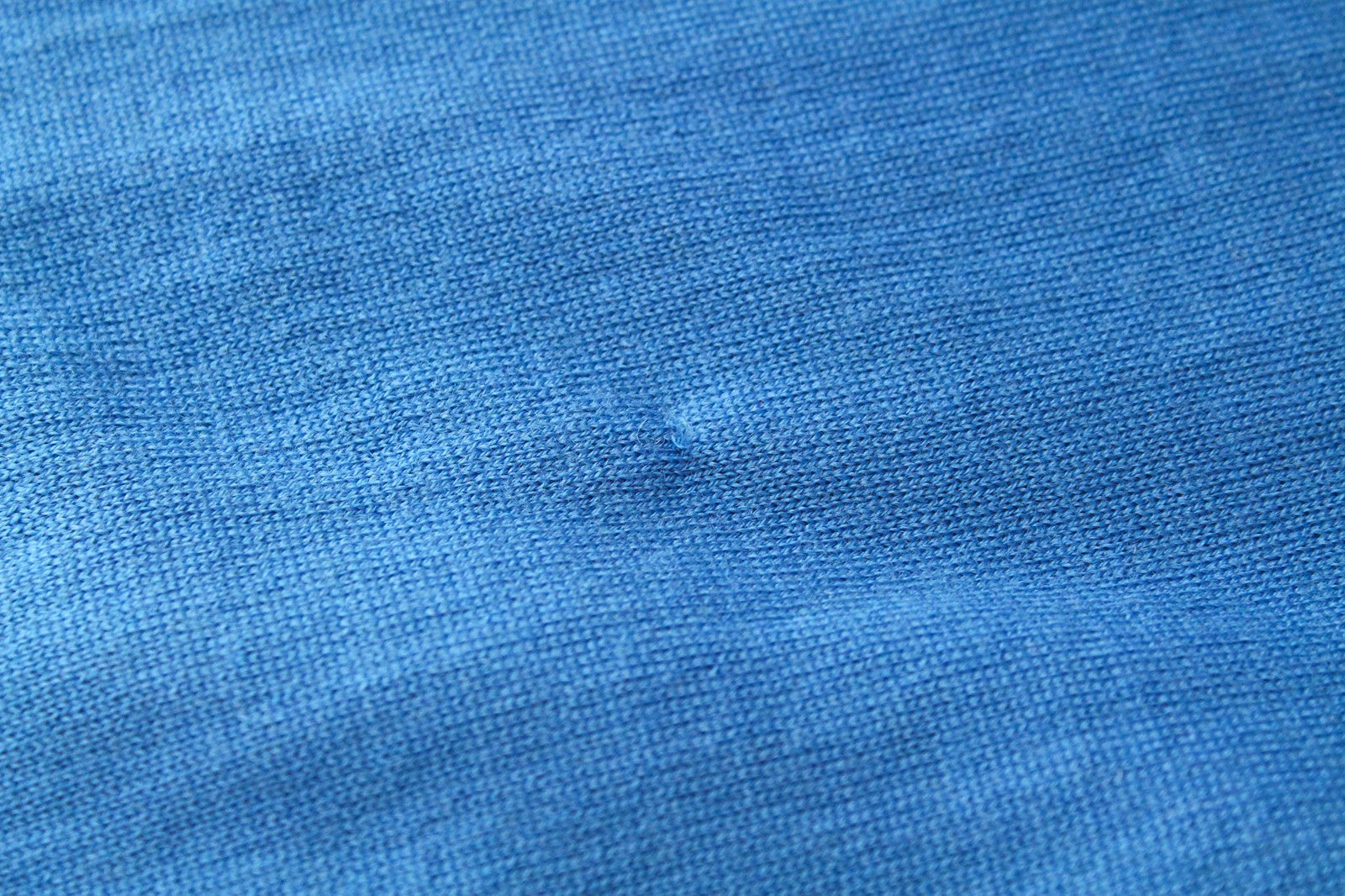 RICHMOND Men Cardigan IT50 L Bright Blue Tight-Knitted Sweater Pure Virgin Wool