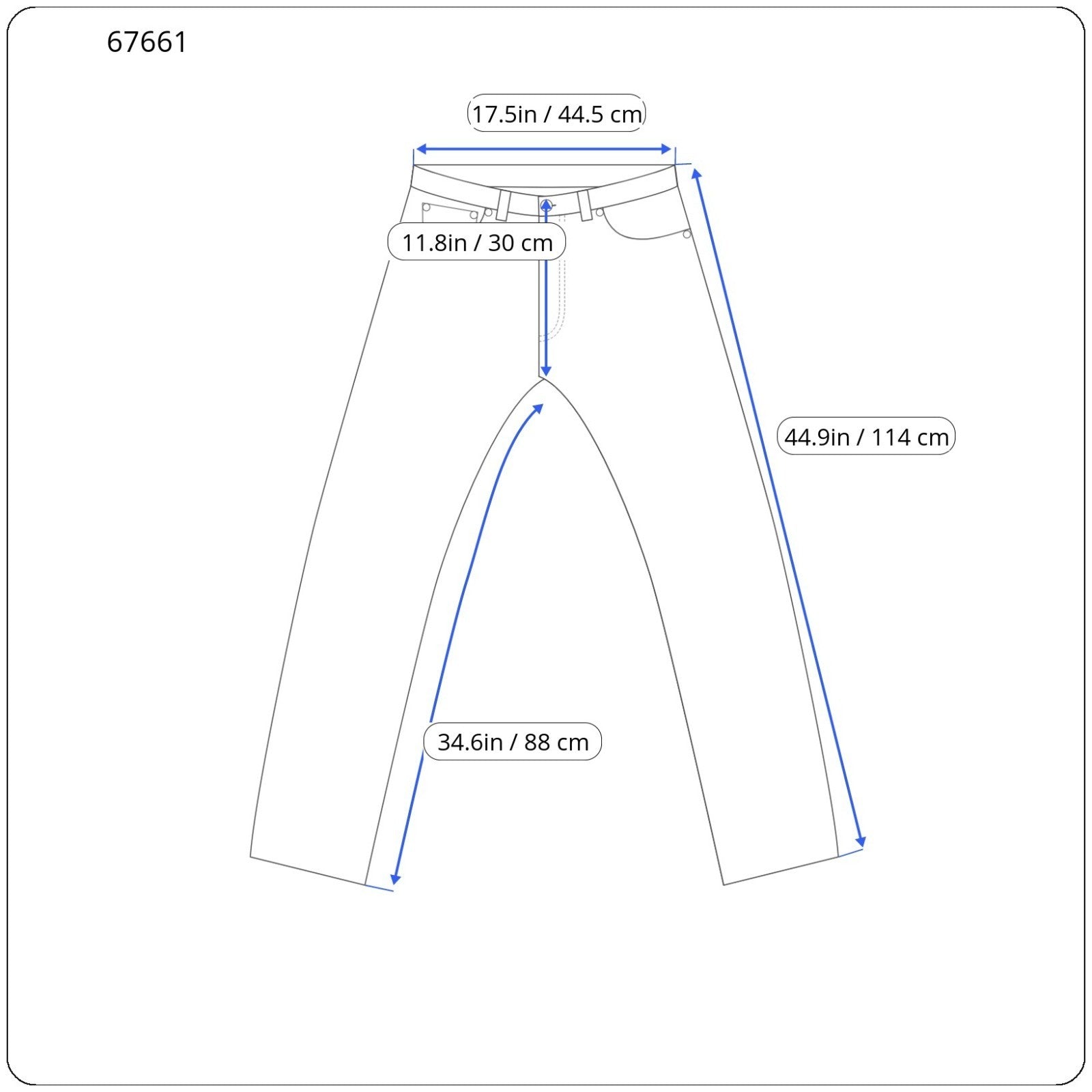 RICHMOND Men Jeans W32 Baggy Blue Wide Buttoned Non-Stretch Designer Mid-Rise