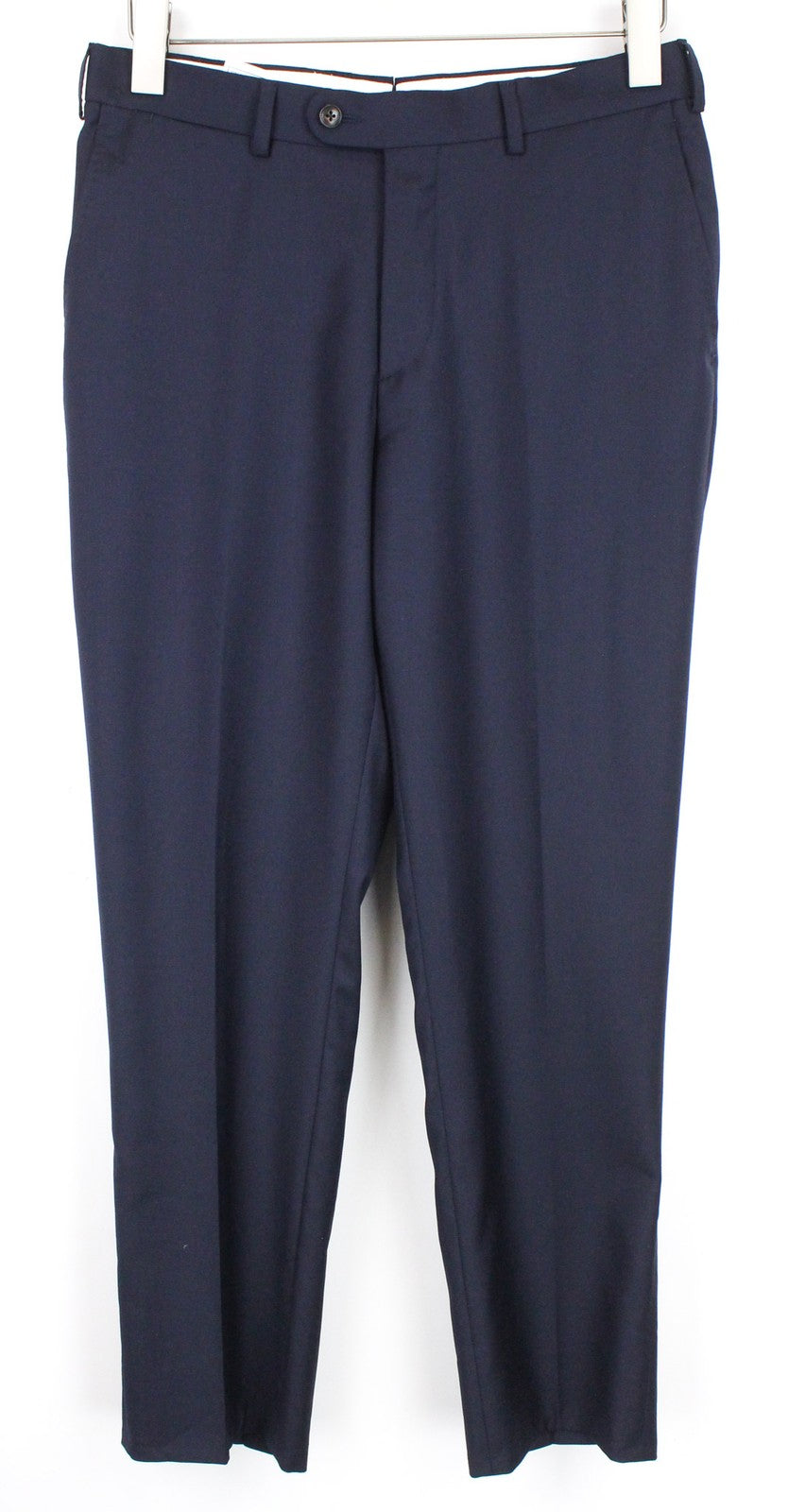 SUITSUPPLY Napoli Men Suit UK36R Blue 2-Piece Formal Pure Wool Twill Classic