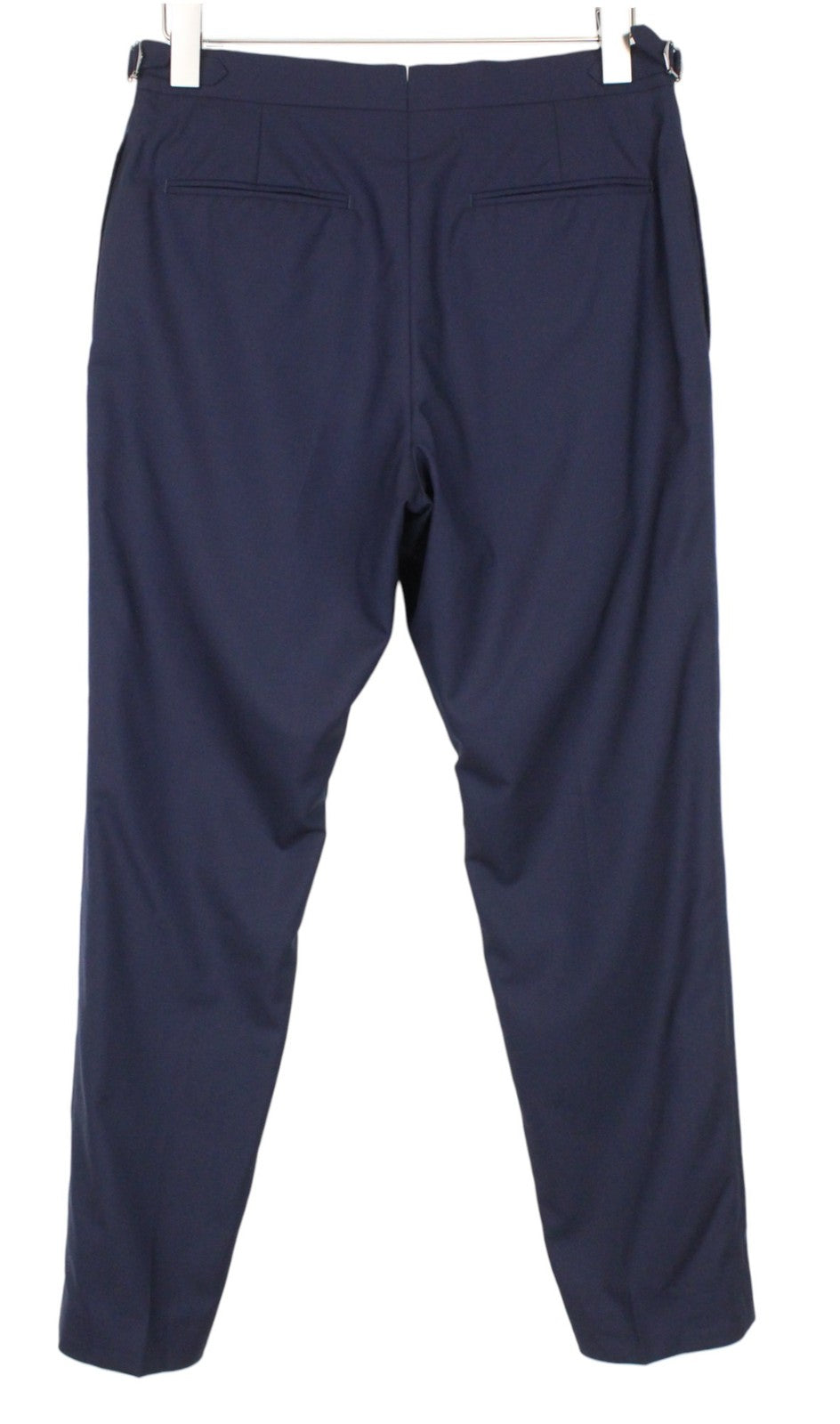 SUITSUPPLY La Spalla Men Suit UK38R Slim 2-Piece Blue Pure Wool S120 Formal