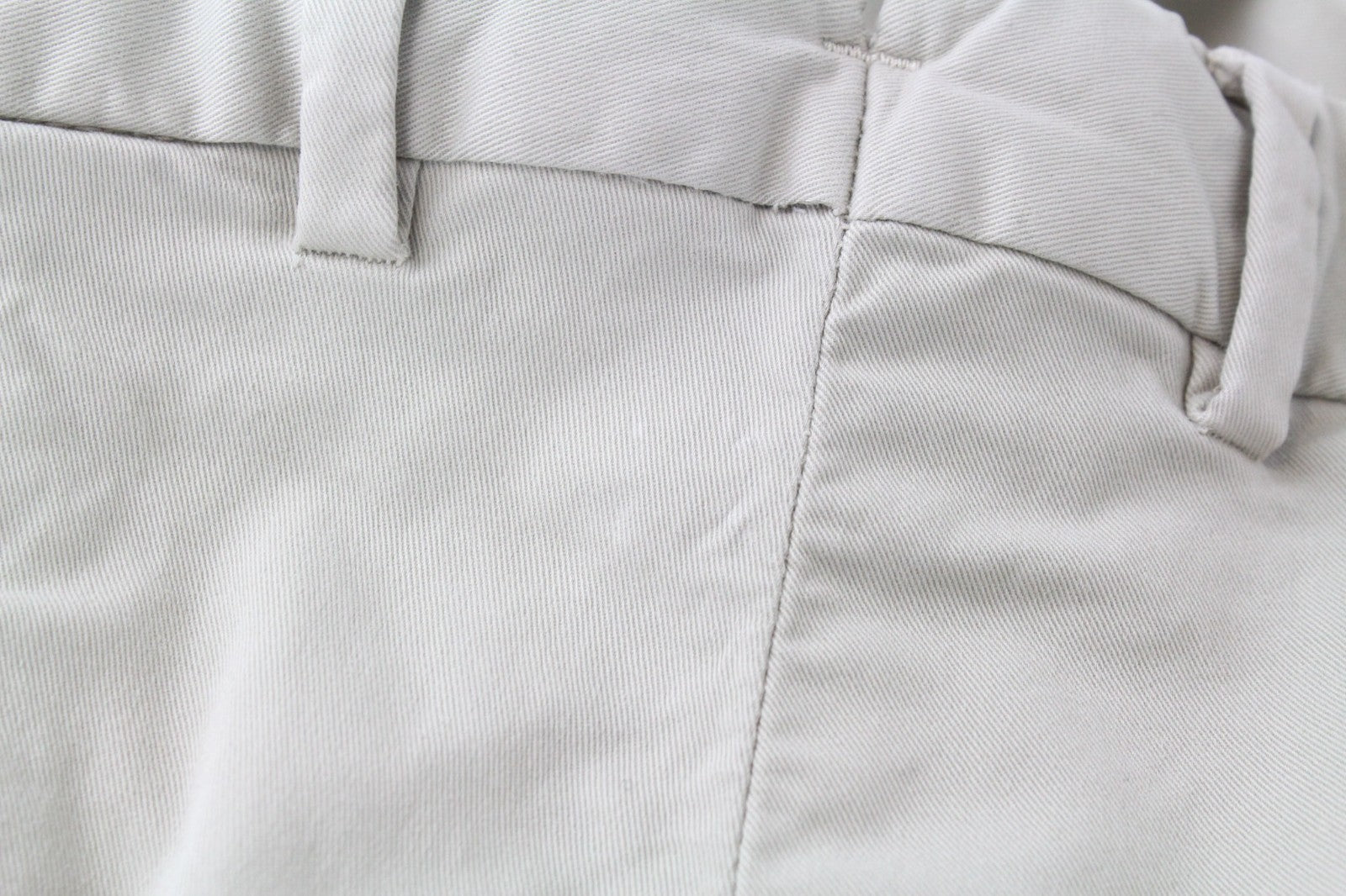 SUITSUPPLY Men Trousers ~W40/L29 Slim Beige Cotton Stretch Chino Classic
