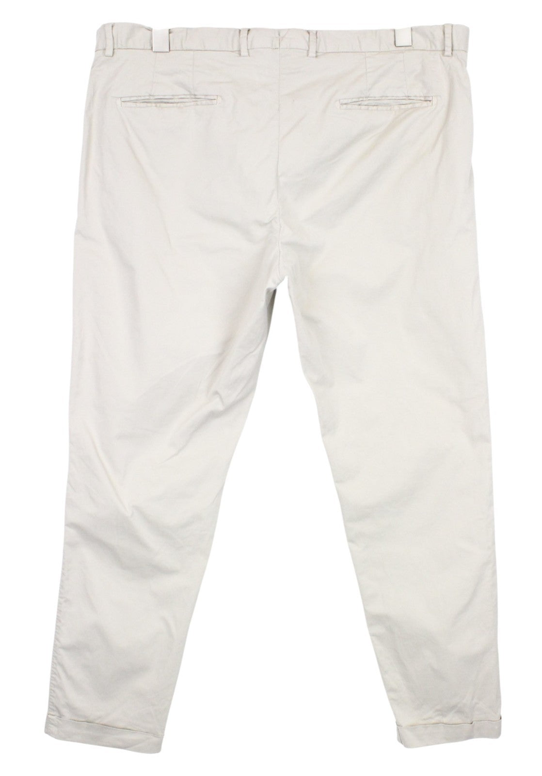 SUITSUPPLY Men Trousers ~W40/L29 Slim Beige Cotton Stretch Chino Classic