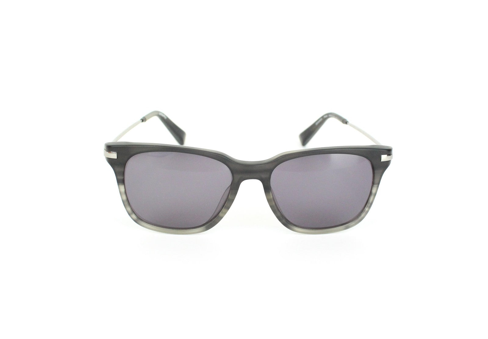 SUITSUPPLY Men Sunglasses One Size Pattern Black Square Classic Polarized Lenses