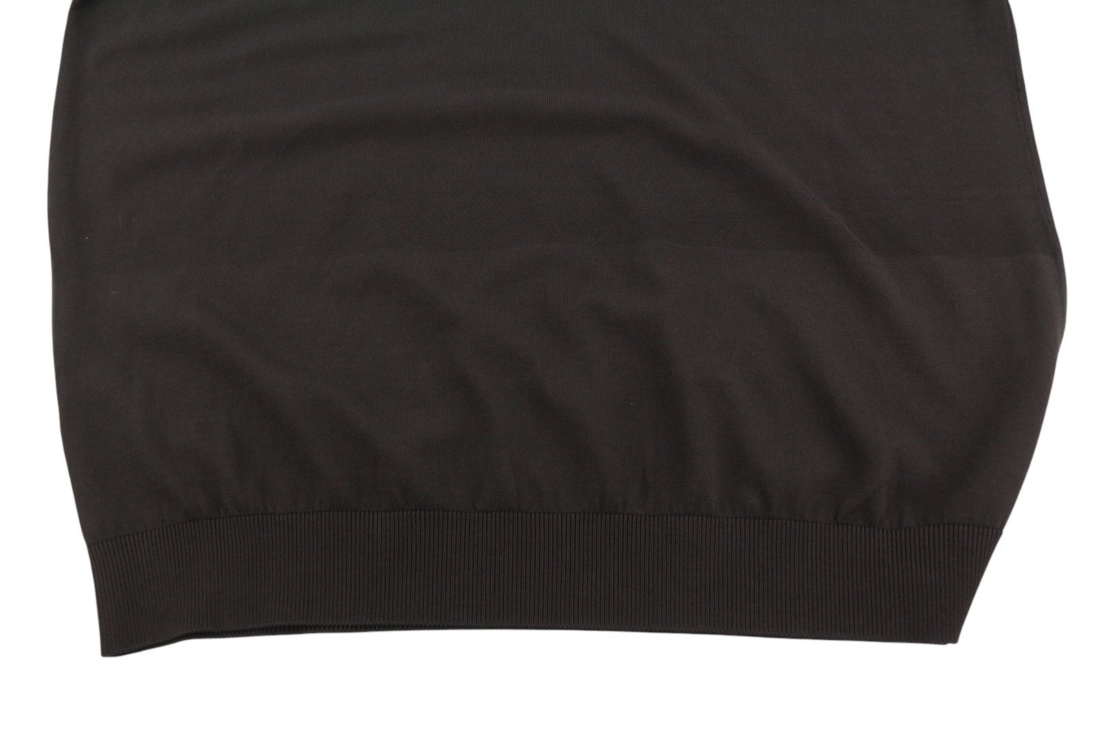 FILIPPO DE LAURENTIIS Men T-Shirt IT52 L Brown Cotton Knit Crew Short Sleeve
