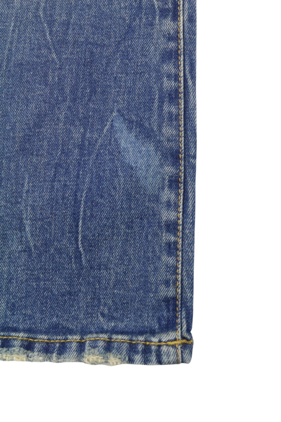 R13 Kick Fit Women Jeans 25 Kelly Stretch Cropped Aged Faded Blue PS26