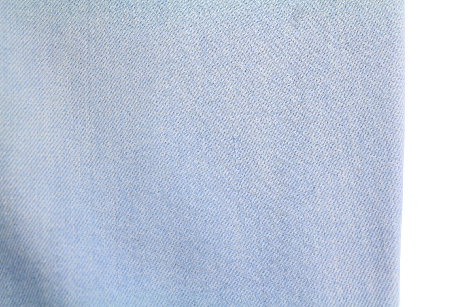 R13 Kick Fit Women Jeans 27 Baby Blue Stretch Whiskers Faded Cropped