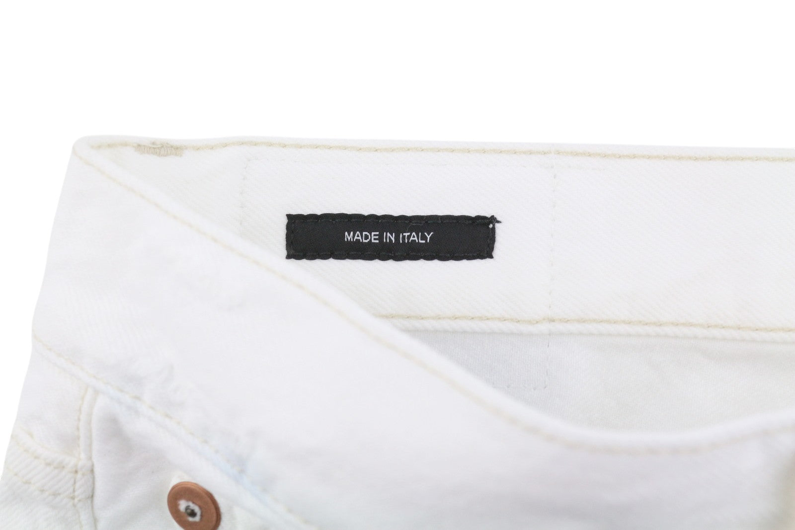 R13 Boyfriend Women Jeans 29 Aerin White High Rise Straight Cropped SS26