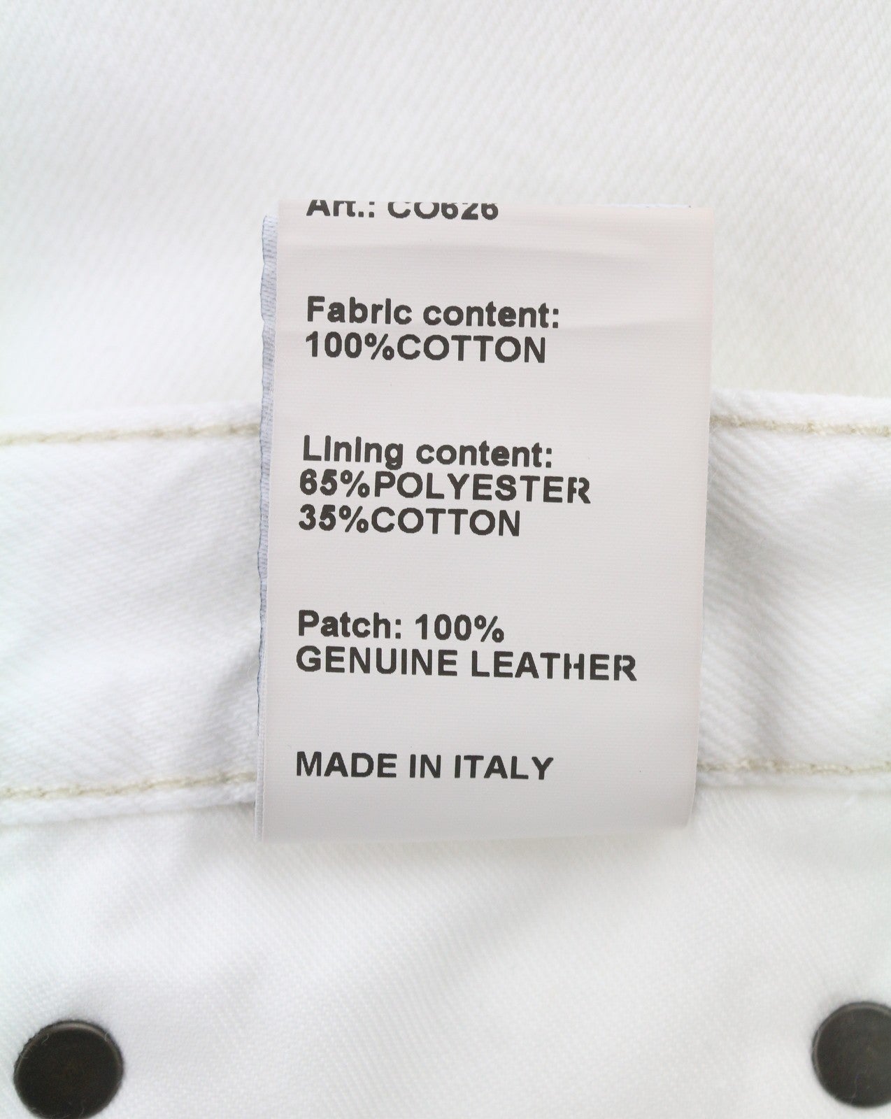 R13 Charlotte Women Jeans 26 Aerin White Flared Fit Zip Fly SS26
