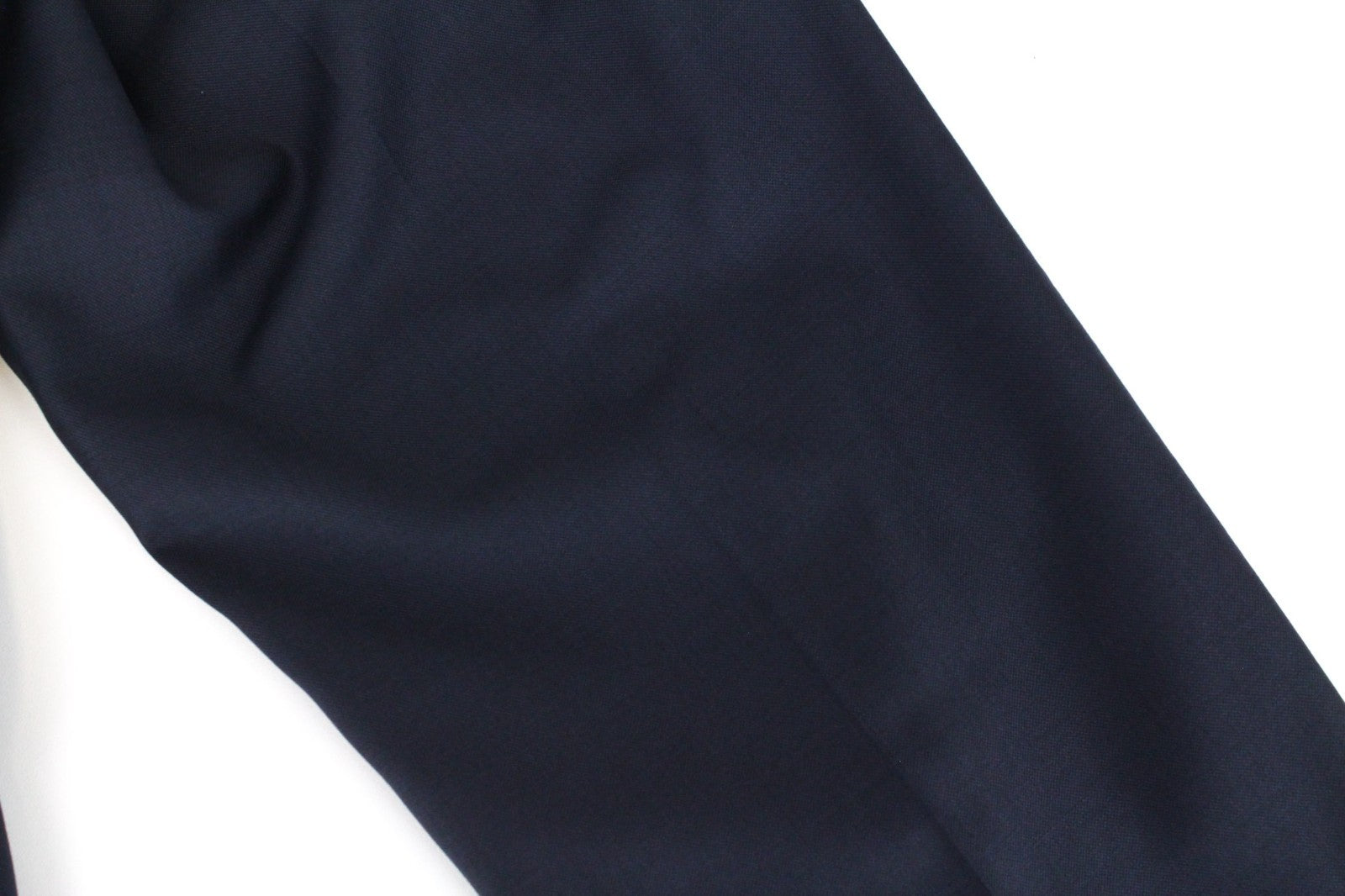 SUITSUPPLY Lazio Men Suit UK32 Navy Slim Cut Melange 3-Piece Perennial Wool