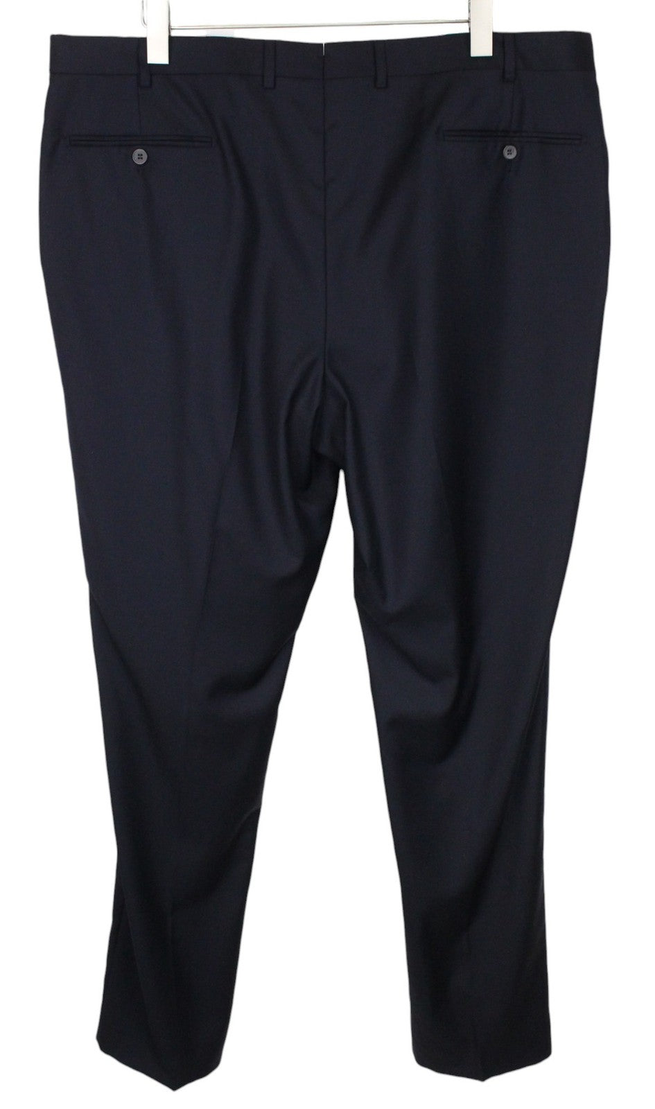 SUITSUPPLY Lazio Blueline Men Suit UK52L Classic Pure Wool Blue Navy 2 Piece