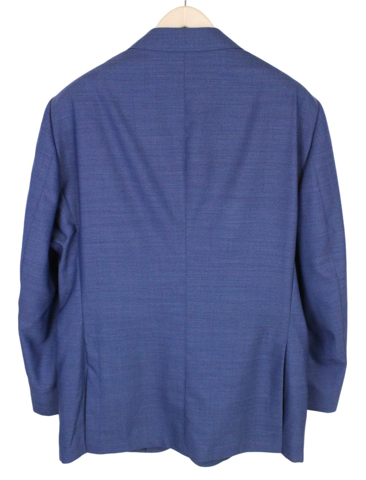 SUITSUPPLY La Spalla Men Suit UK48R Blue Single-Breasted Lined Pure Wool 3 Piece