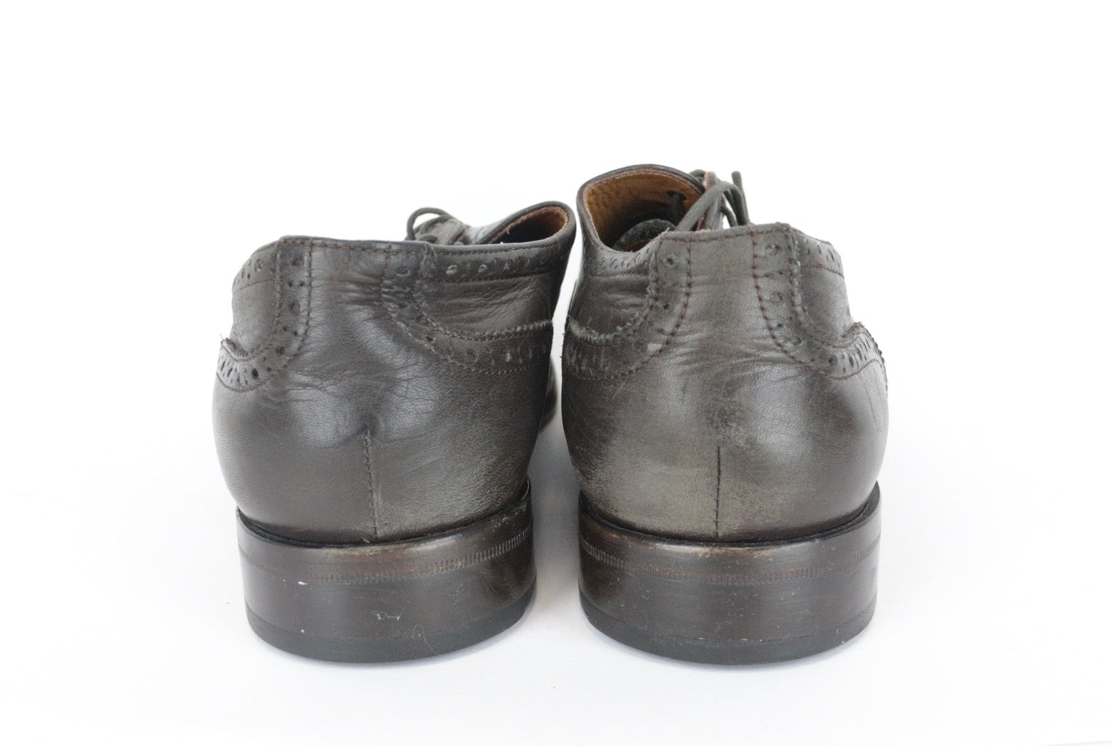 SUITSUPPLY Men Casual Shoes EU43 Brown Dark Brown Classic Formal Laced