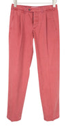 Red Twill Trousers