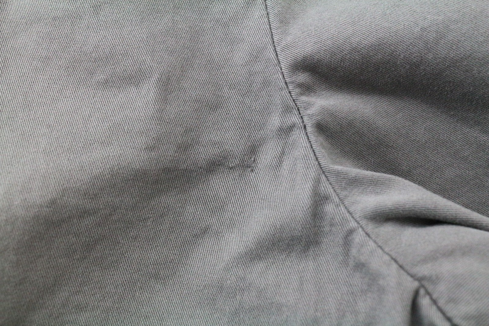 SUITSUPPLY Porto Novo Men Trousers UK30R Cotton Stretch Grey Pleated Front Chino