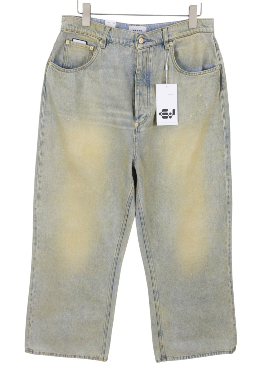 EYTYS Echo Bronze Unltra Baggy Fit Men Jeans W32/L32 Aged Look Unisex RRP370