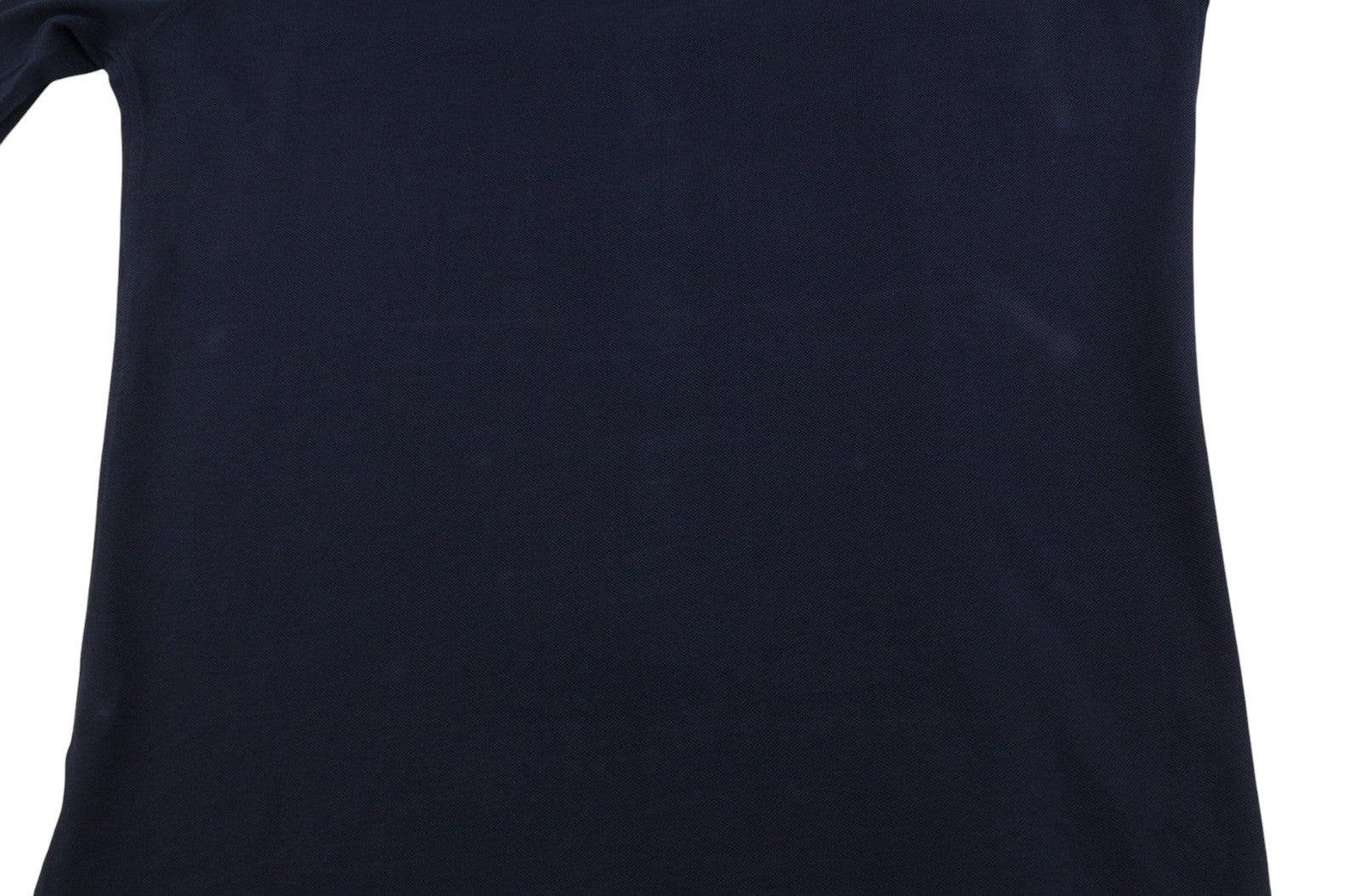 FILIPPO DE LAURENTIIS Men Shirt IT48 S Dark Blue Cotton Tricot Cutaway Neck