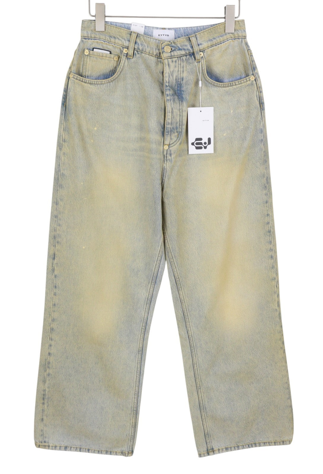 EYTYS Echo Bronze Unltra Baggy Fit Women Jeans W27/L32 Aged Look Unisex RRP370