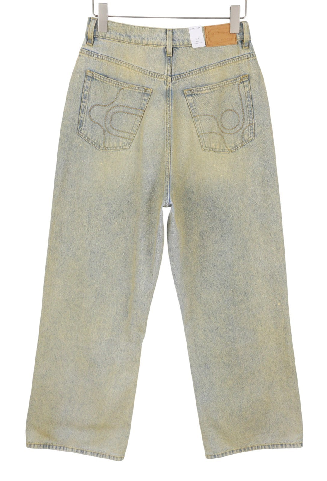 EYTYS Echo Bronze Unltra Baggy Fit Women Jeans W27/L32 Aged Look Unisex RRP370