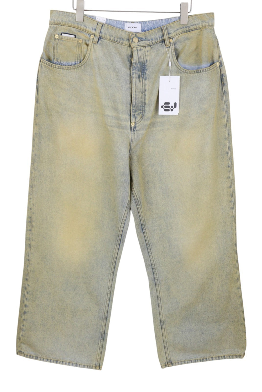 EYTYS Echo Bronze Unltra Baggy Fit Men Jeans W36/L32 Aged Look Unisex RRP370