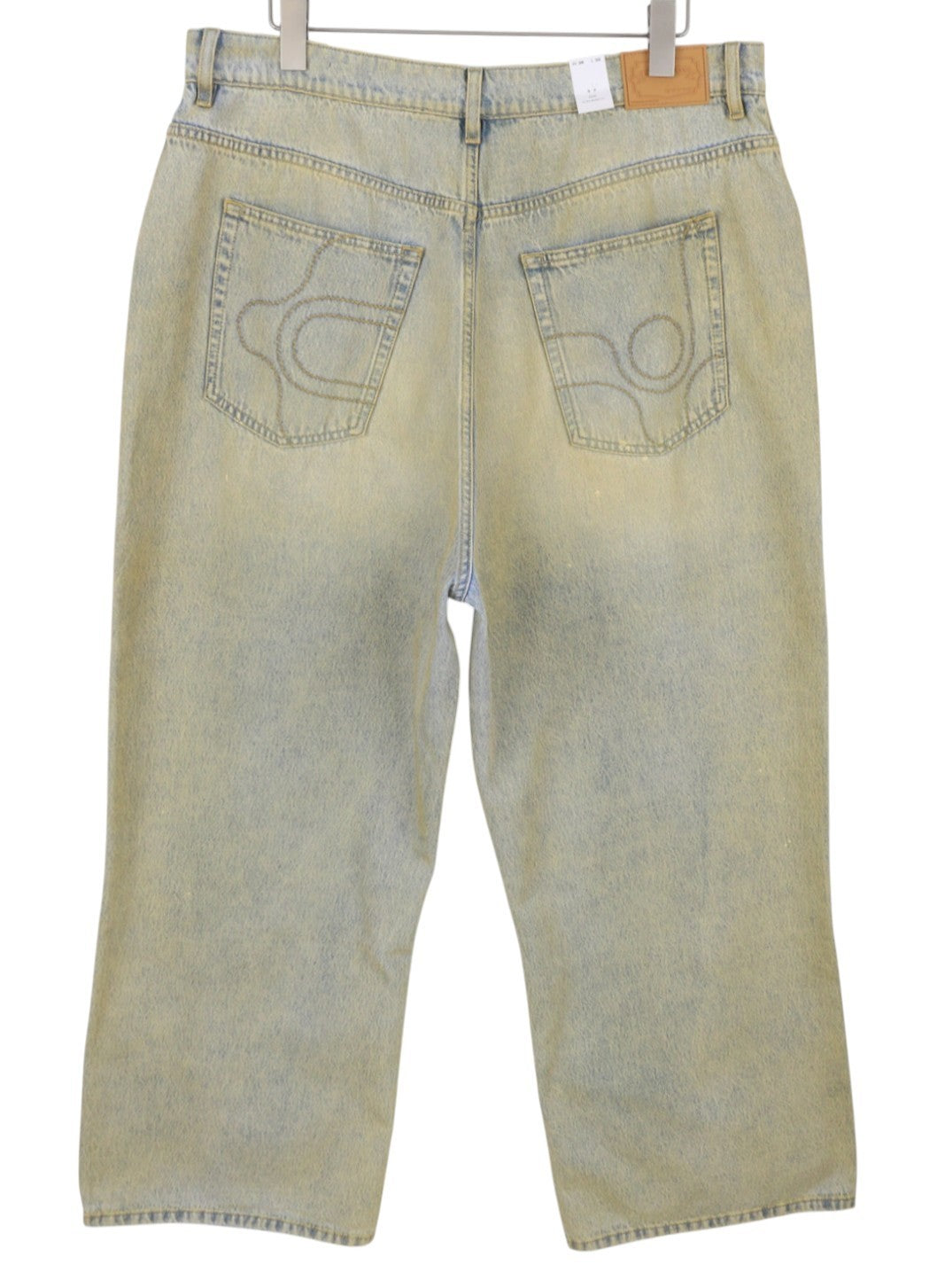 EYTYS Echo Bronze Unltra Baggy Fit Men Jeans W36/L32 Aged Look Unisex RRP370