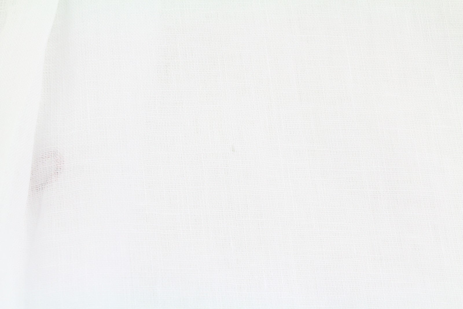 SEASE TN420 Fish Tail Men Shirt M White Linen Button-Up Patch Pocket RRP510