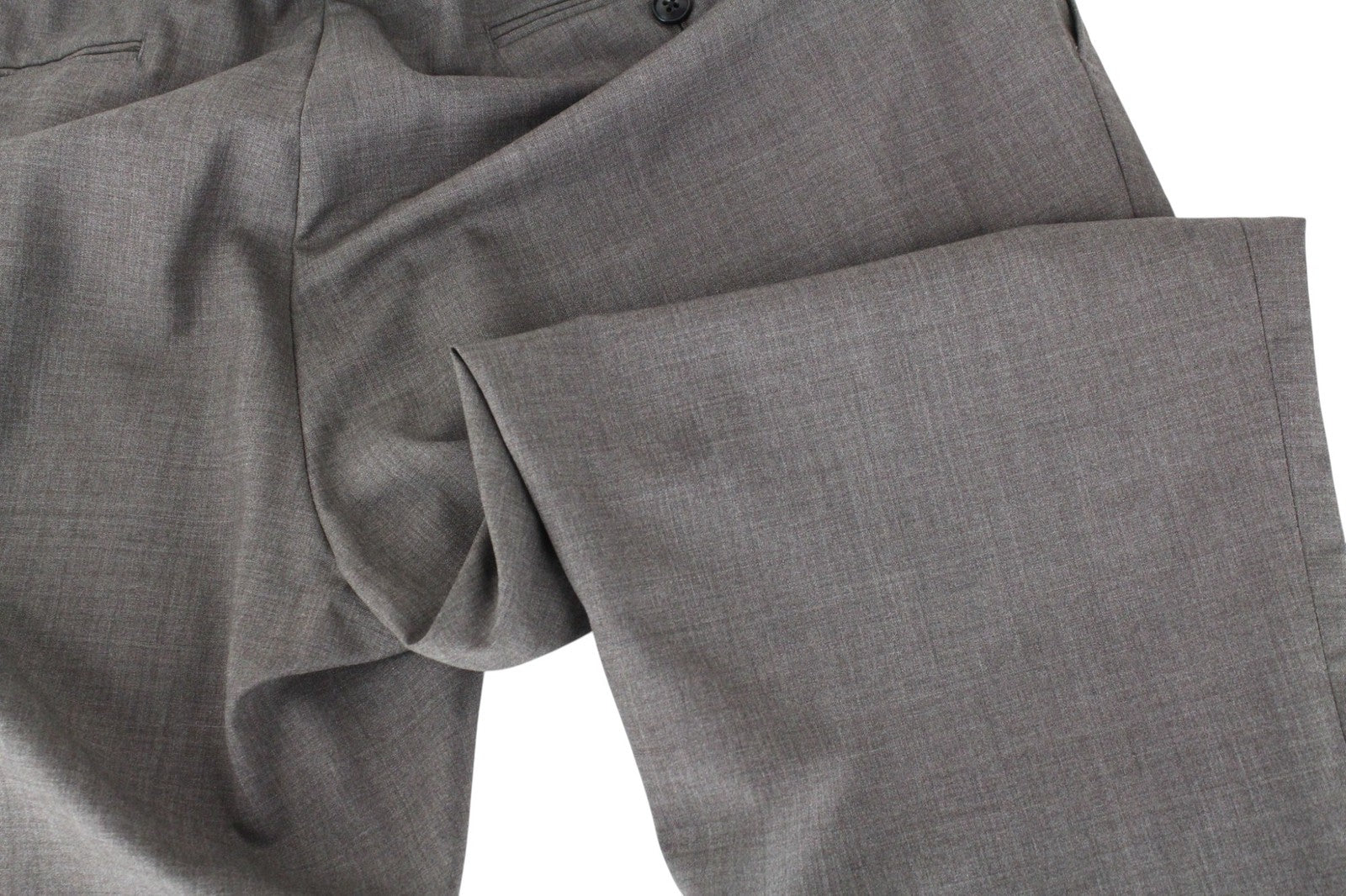 SUITSUPPLY Havana Patch Men Suit UK42R Slim Pure Wool Super 120's Brown 2 Piece
