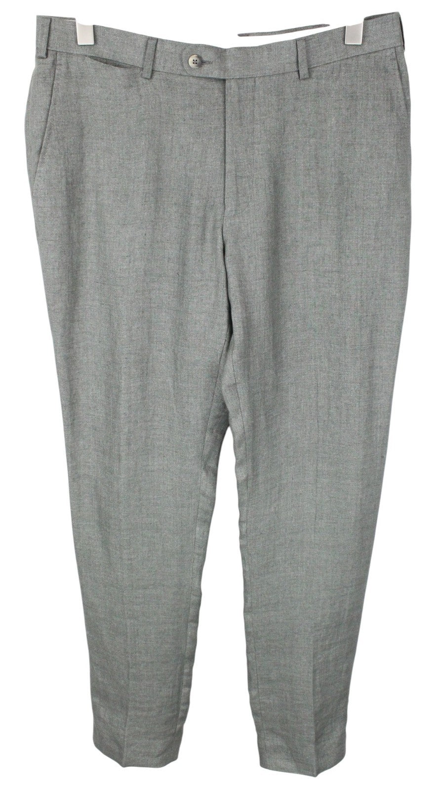 SUITSUPPLY Walter Men Suit UK40R Single-Breasted Casual Pure Linen Green 2 Piece