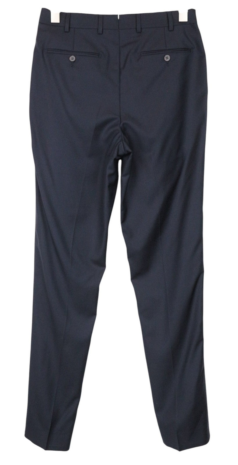 SUITSUPPLY Havana Men Suit UK36L Blueline Single-Breasted Blue Pure Wool 3 Piece