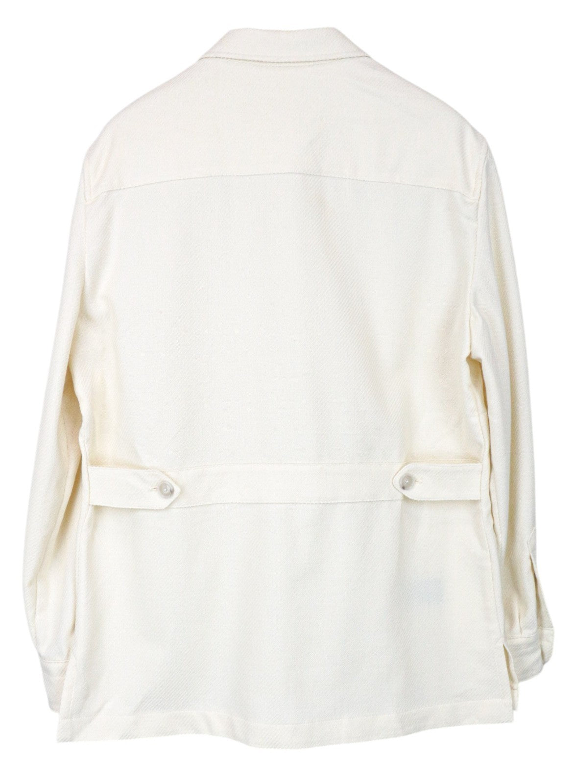 SUITSUPPLY William Men Jacket UK42R Lightweight Beige Wool Cotton Unlined