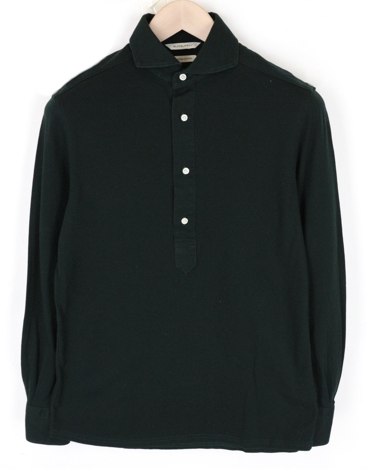 Grünes Twill-T-Shirt