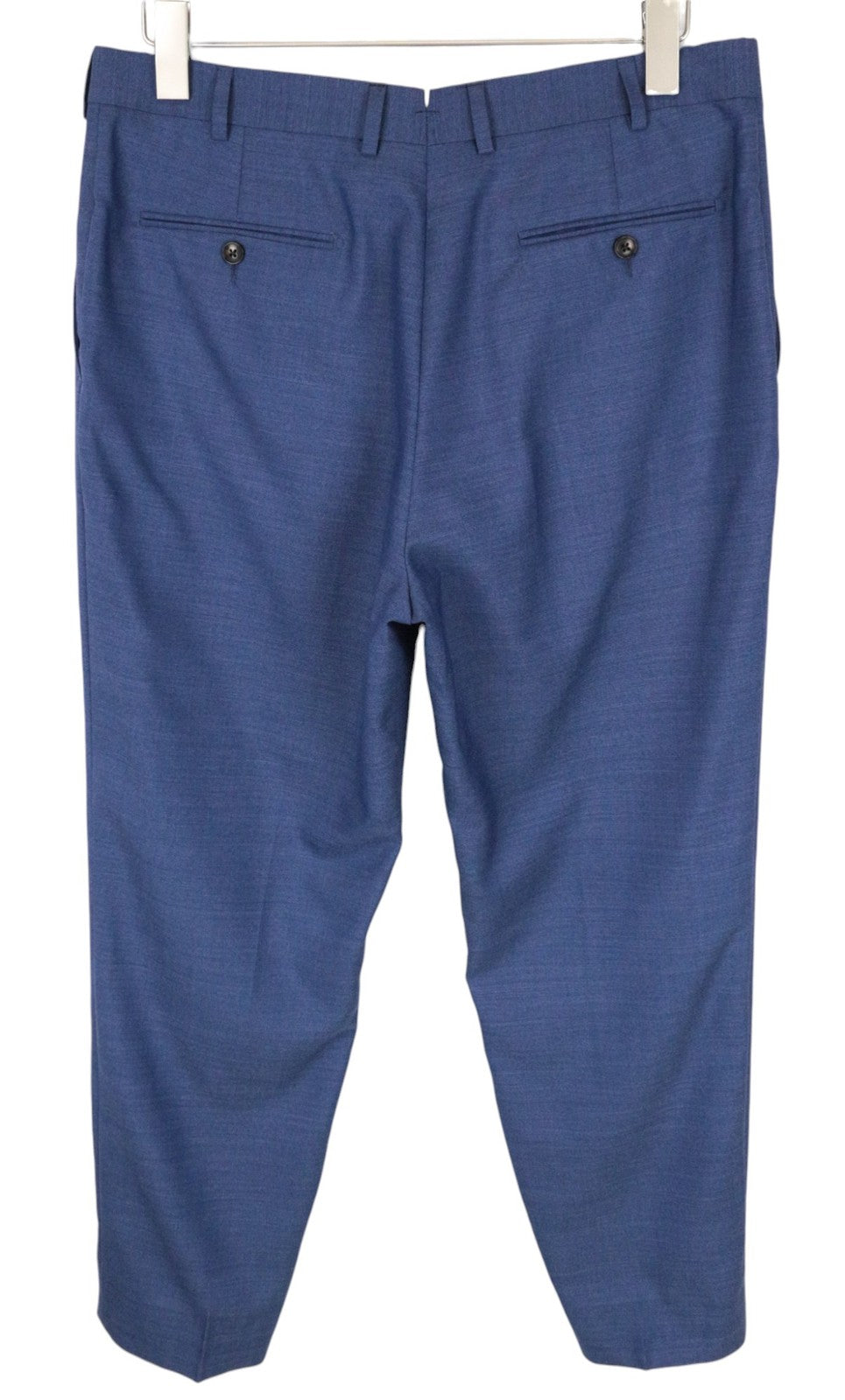 SUITSUPPLY Napoli Men Suit UK42R Single-Breasted Lined Blue Pure Wool 2 Piece