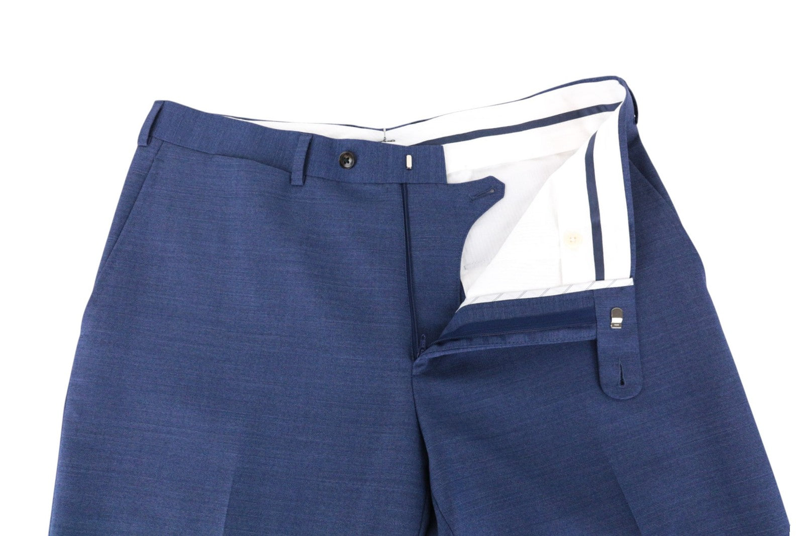 SUITSUPPLY Napoli Men Suit UK42R Single-Breasted Lined Blue Pure Wool 2 Piece