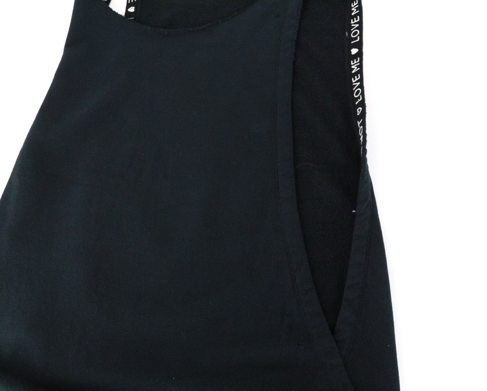 SCOTCH & SODA Ams Blauw Women T-Shirt S Black Pure Cotton Sleeveless Tank Top
