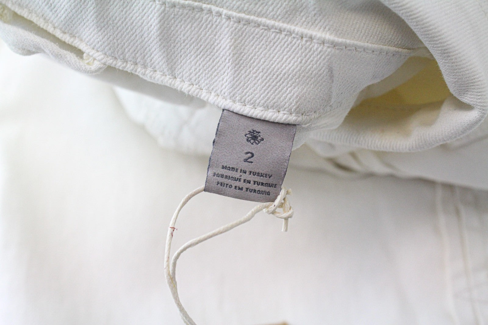 MAISON SCOTCH Women Jacket M White Cotton Stretch Long Sleeved Coated Denim